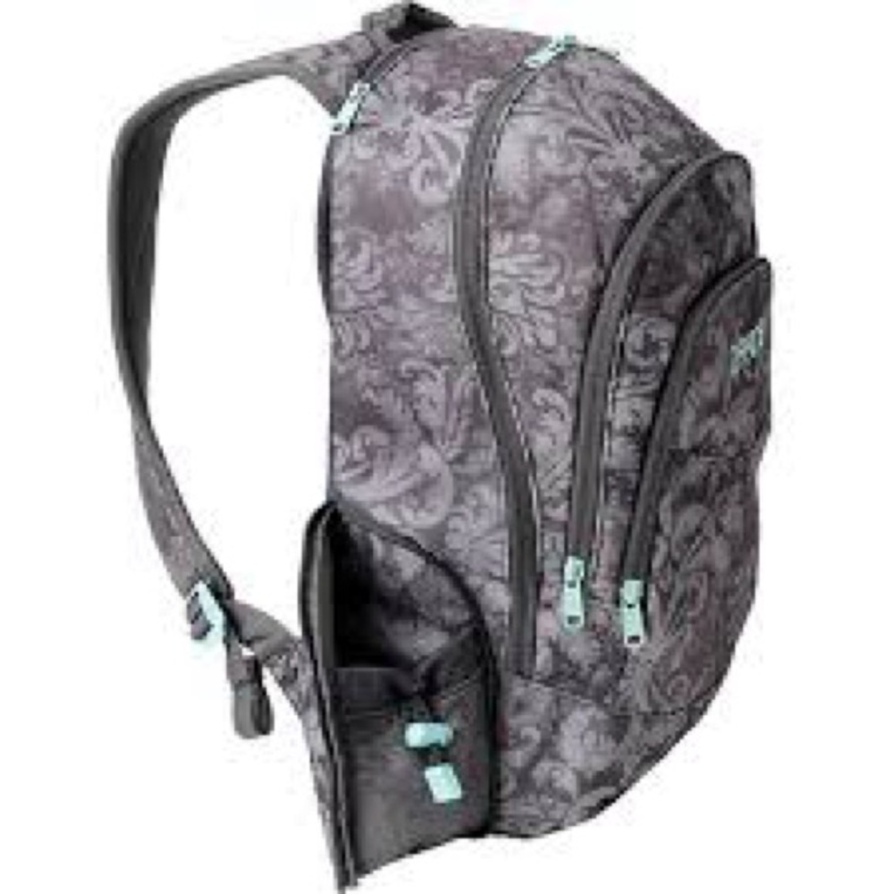 Dakine Patterned Backpack Grey With Turquoise / B… - image 2